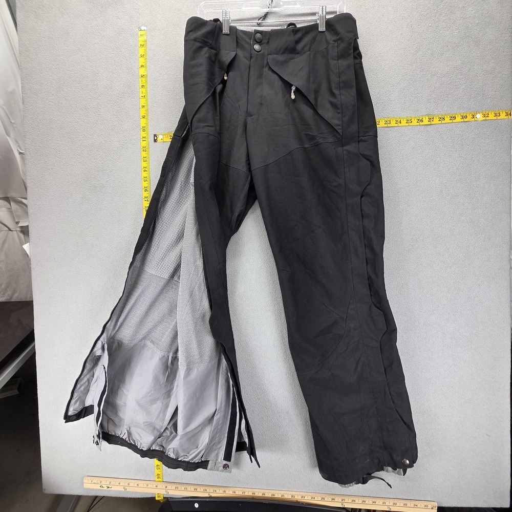 Patagonia Pants Womens 12 Black Snow Primo Side Zip Ventilated Ski Snowboard